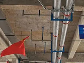 涡阳管廊支架的安装方法